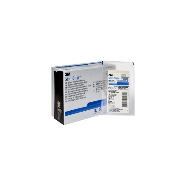 3M - Steri-Strip - B1557 - Closure, Skin Tone1/2 X4