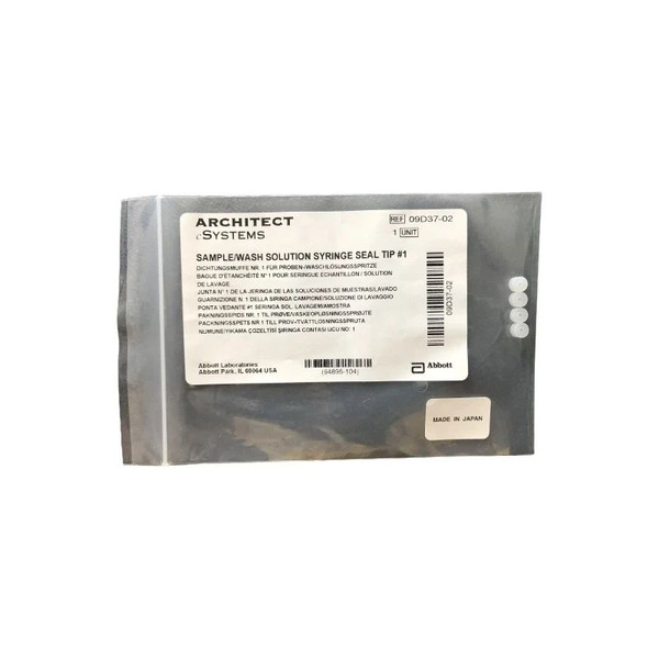 Abbott - 09D37-05 - Sample And Wash Solution Syringe Seal Tip No 1