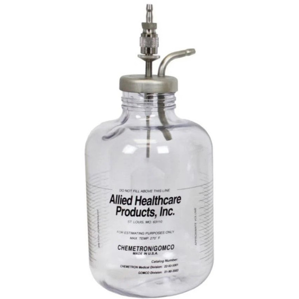 Allied - 22-10-4002 - Suction Collection Bottle 1200 Ml Locking Lid
