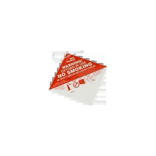 Allied - B & F - 66099 - No Smoking Warning Sign (Caution Oxygen) Sold  .