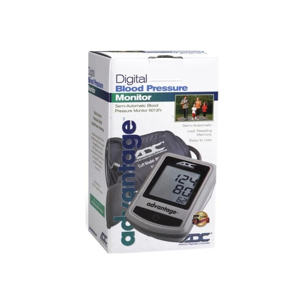 American Diagnostic - Advantage - 6012N - Semi - Auto Digital Bp Monitor, Adult