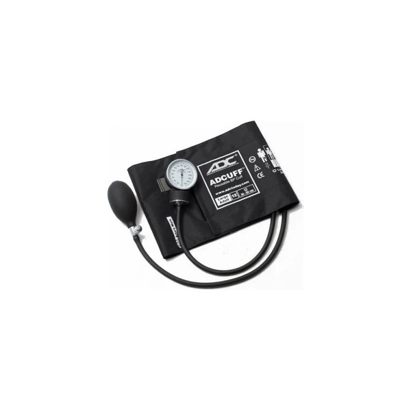American Diagnostic - Prosphyg - 760-12Xbk - Series Aneroid Sphygmomanometer Unit Large Adult Nylon 34 - 50 Cm Pocket