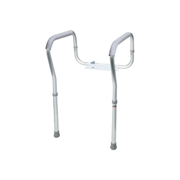 Apex - Carex - Fgb356C0 Gray - Apex-Carex Healthcare - Toilet Safety Rail Aluminum