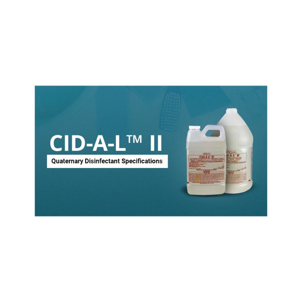 Apollo - Cid-A-L Ii - 190-002 - Surface Disinfectant Cleaner Quaternary Based J - Fill Dispensing Systems Liquid 1 Gal Jug Alcohol Scent Nonsterile