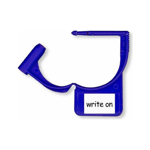 Aspen - 251004Bbg - Tags Locking Blu Write-On