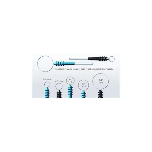 Aspen - Bovie - Es24R - Products (Symmetry) Leep/Lletz Electrode Tungsten Wire Loop Tip Reusable Nonsterile