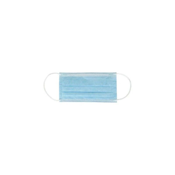 Aspen - Fluidgard - 14401 - Products - Procedure Mask Anti - Fog Foam Pleated Earloops One Size Fits Most Blue Nonsterile Astm Level 3 Adult