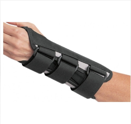 Djo Djorthopedics - Procare - 79-87484 - B.A.T.H Wrist Brace Aluminum / Canvas Left Hand Black Child Size
