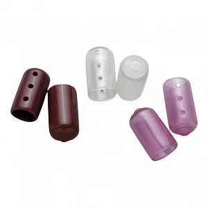 Aspen - Oxboro - 091006Bbg - Products - Instrument Tip Guard 10 X 19 Mm, Standard, Nonvented, Solid Maroon, Radiopaque