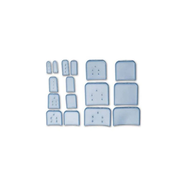 Aspen - Oxboro - 094005Bbg - Products - Instrument Tip Guard 25 X Mm, Nonvented, Blue, Radiopaque