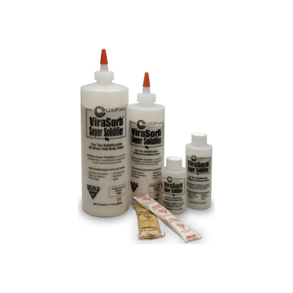 Aspen - Virasorb - 1020 - Solidifier, Bottle, Multi Use, Solidifies Up To 20,000Cc, Non - Sterile