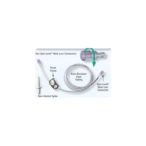 B. Braun - Accel - 470190 - Connection Set, Spinlockml Ll 51