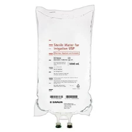 B. Braun - R8006 - Water Sterile, Irr Sol 3000ml