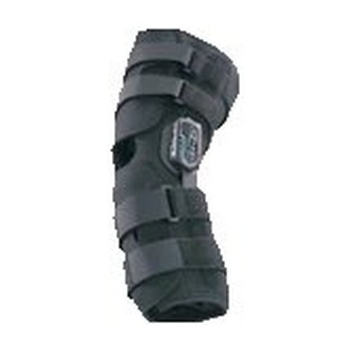 Djo Djorthopedics - Reaction - 11-0215-3 - Knee Sleeve Medium / Large Pull - On Hook And Loop Strap Closure 18 - 1/2 To 23 - Inch Circumference Left Or Right