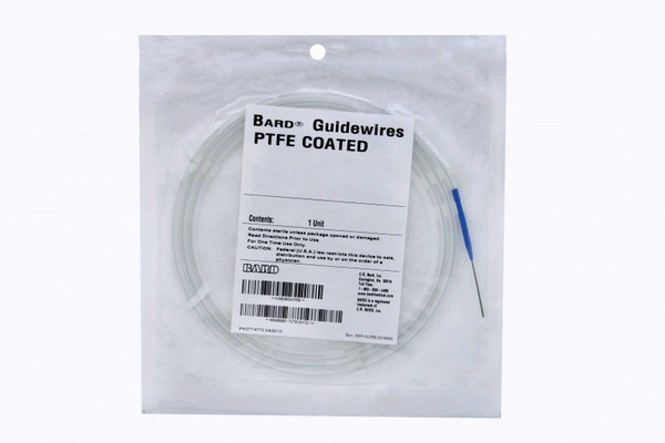 Bard Rochester - 082238 - Guidewire .038 Inch Diameter 145 Cm Length Straight Tip