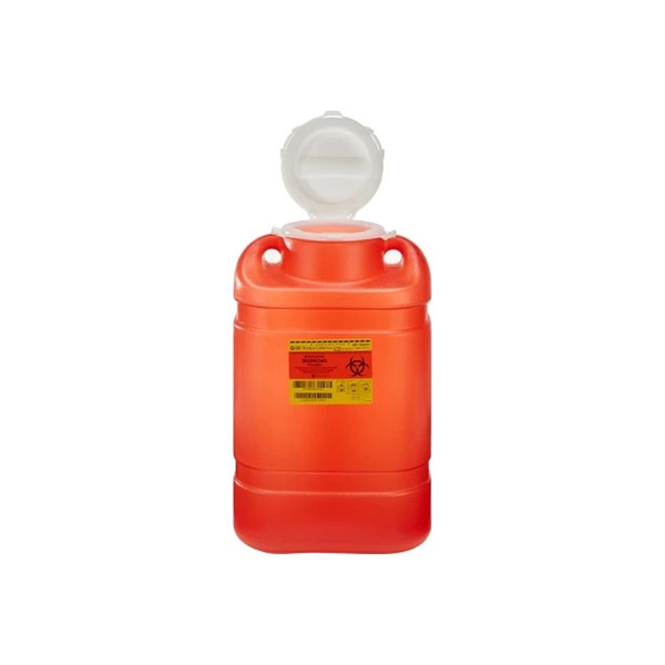 Bd Becton Dickinson - 305491 - Sharps Container Red Base 18 H X 7 - 1/2 W 10 - D Inch Vertical Entry 5 Gallon