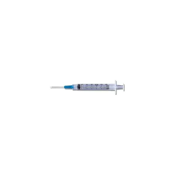 Bd Becton Dickinson - 309577 - 3Cc 21G 1 1/2 Syringe With Det Needle, Luer - Lok, 100