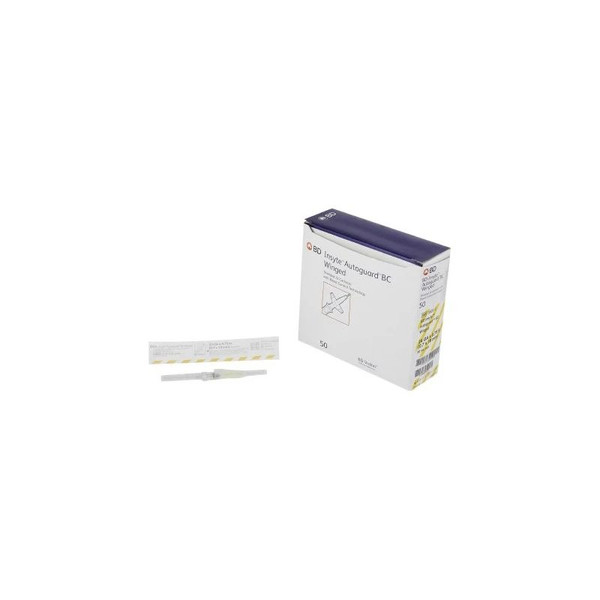 Bd Becton Dickinson - Insyte Autoguard Bc - 382612 - Peripheral Iv Catheter 24 Gauge 0.75 Inch Button Retracting Safety Needle