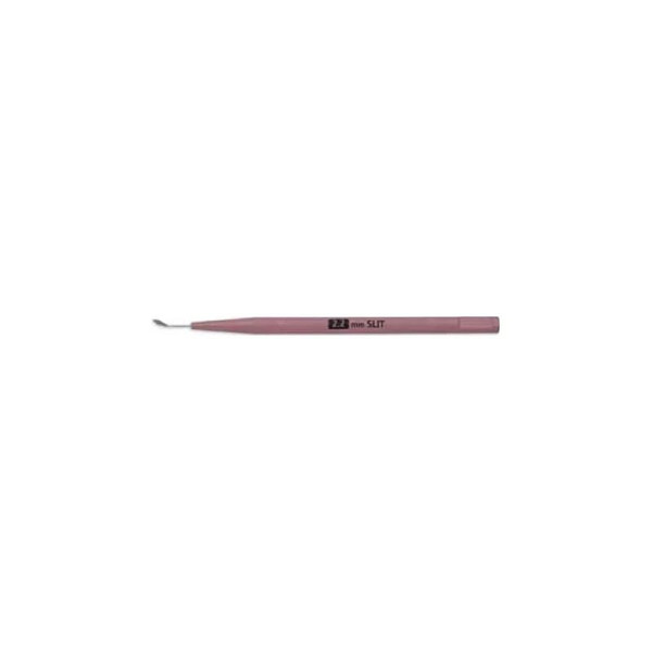 Beaver - 373728 - International Slit Knife Xstar Conventional Stainless Steel / Plastic 2.8 Mm Width Full Handle Sterile Disposable