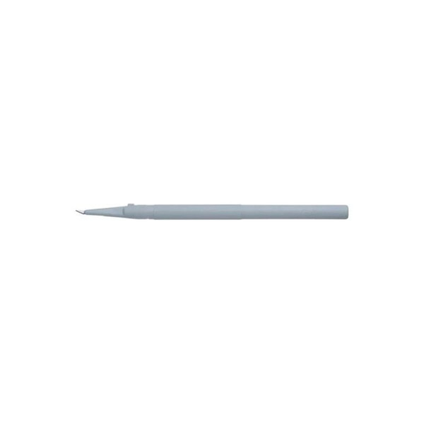 Beaver - 377523 - International Stab Knife Micro - Unitome Conventional Stainless Steel / Plastic 4 Mm Depth Full Handle Sterile Disposable