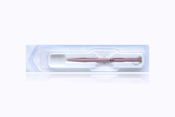 Beaver - 377546 - International Stab Knife Micro - Unitome Conventional Stainless Steel / Plastic 3 Mm Depth Full Handle Sterile Disposable