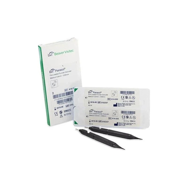 Beaver - Parasol - A14-201Ql - International - Eye Occluder 0.35Mm X 0.65Mm Small Style Punctal Type Black