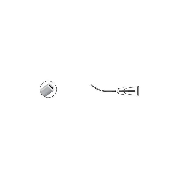 Beaver - Visitec - 585274 - International Nucleus Hydrodissection Cannula 27 Gauge 35 Angled Tip 8 Mm From End