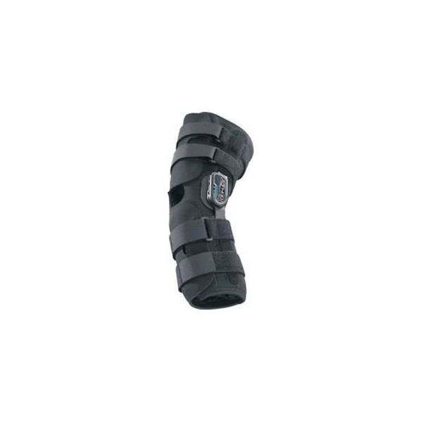 Djo Djorthopedics - Donjoy - 11-0759-1 - Playmaker Standard Knee Brace X - Small Hook And Loop Strap Closure 13 To 15 - 1/2 Inch Thigh Circumference / 12 Center 10 Calf Left Or Right