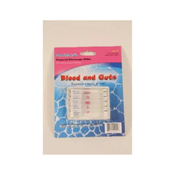 C&a Scientific - Ps51 - Blood And Guts 5pc Slide Set