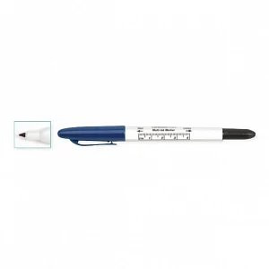 Cardinal Health - 212Mil - Surgical Skin / Utility Marker Gentian Violet Black Ink Regular Tip Fine Ruler Sterile