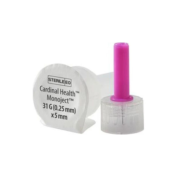Cardinal Health - 8881053105 - Monoject Standard Pen Needle, Purple, 31G X 5Mm