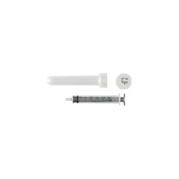 Cardinal Health - 8881513918 - Monoject Rigid Pack Syringe Regular Luer Tip 3 Cc, Sterile, Single - Use, Latex - Free, 1/10Ml Graduation