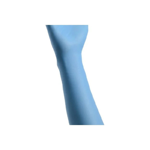Cardinal Health - 88Nds - Decontamination Exam Glove Small Nonsterile Nitrile Extended Cuff Length Fully Textured Blue Chemo Tested