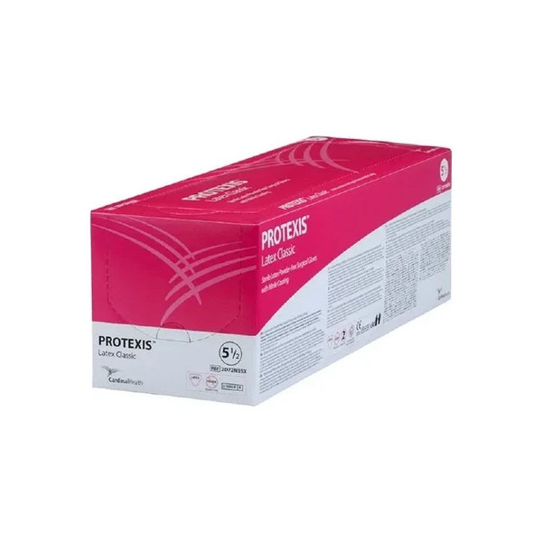 Cardinal Health - Protexis - 2D72N85X - Med - Latex Classic Surgical Gloves With Nitrile Coating, 9.8 Mil, 8.5", Sterile.