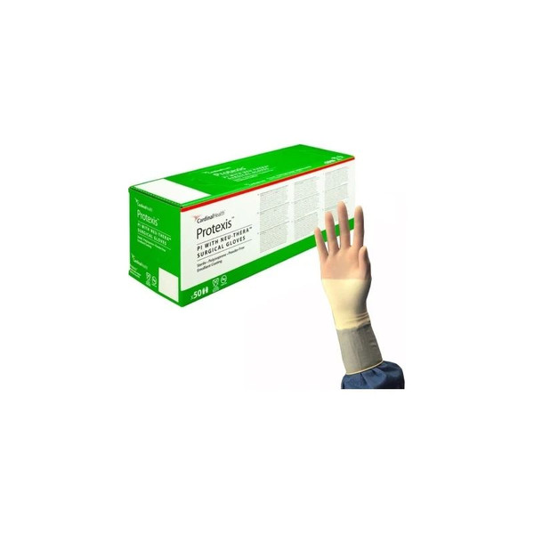 Cardinal Health - Protexistm Pi With Neu-Thera - 2D73Te65 - Protexis Surgical Glove Size 6.5 Sterile Polyisoprene Standard Cuff Length Smooth Ivory Not Chemo Approved