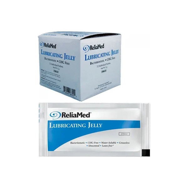 Cardinal Health - Reliamed - Lj33183G - Med - Essentials Lubricating Jelly 5G Packet Sterile, Bacteriostatic Non - Chg Formula Water Soluble.
