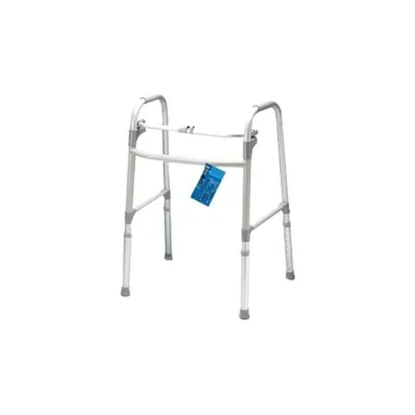 Carex Health Brands - A857C0 - Adult Folding Walker, Single Button, Ca430010