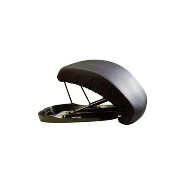 Carex Health Brands - Ul300 - Uplift Premium Seat Assist Plus Manual Lifting Cushion 17", 4 - 1/10" H X 17 - 1/5" W 18 - 9/10" D, Black, 350 Lb Weight
