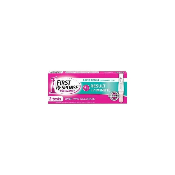 Church & Dwight - First Response - 02260090126 - And Reproductive Health Test Kit Hcg Pregnancy 2 Tests Clia Waived
