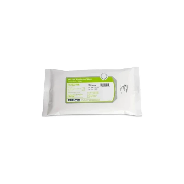 Contec - Hctb3315Ir - Healthcare Tb1 - 3300 Surface Disinfectant Cleaner Premoistened Quaternary Based Manual Pull Wipe 30 Count Soft Pack Alcohol Scent Sterile