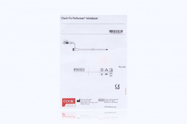 Cook Medical - Performer - G07600 - Introducer 10 Fr X 13 Cm Length 3.3 Mm Inner Diameter For Up To 0.038 Inch Guidewire