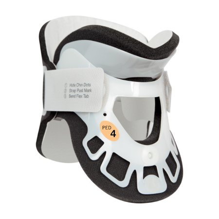 Djo Djorthopedics - Procare - 79-83277 - Transitional 172 Rigid Cervical Collar Preformed Pediatric (2 To 5 Years) Size Ped - 4, Child Short Two - Piece / Trachea Opening 2 - 1/2 Inch Height 12 14 - Neck Circumference