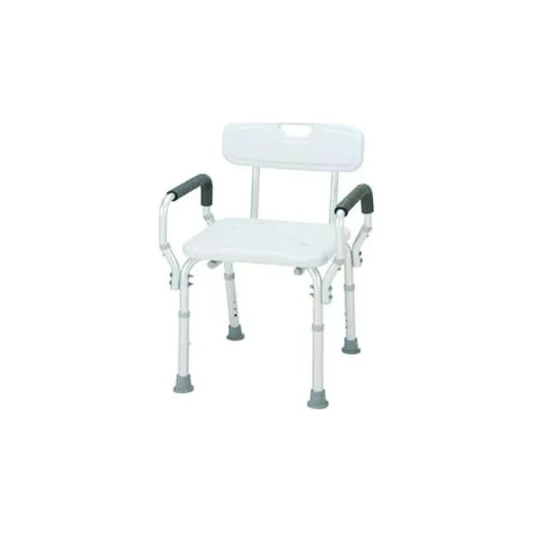 Dalton Medical - Bs-5013A-2 - Shower Bench With Backrest And Arms Ht Wt Limit 250 Lbs