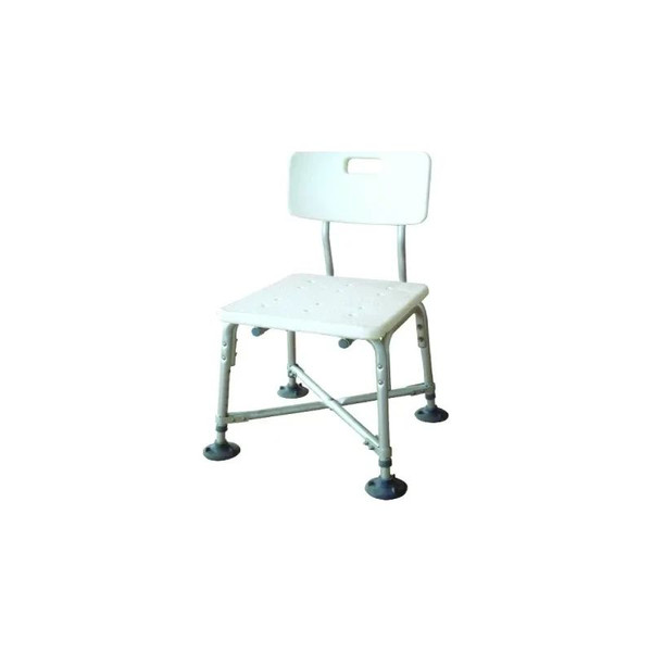 Dalton Medical - Bs-S550Hd-2 - Shower Bench With Backrest Ht Limit 500 Lbs
