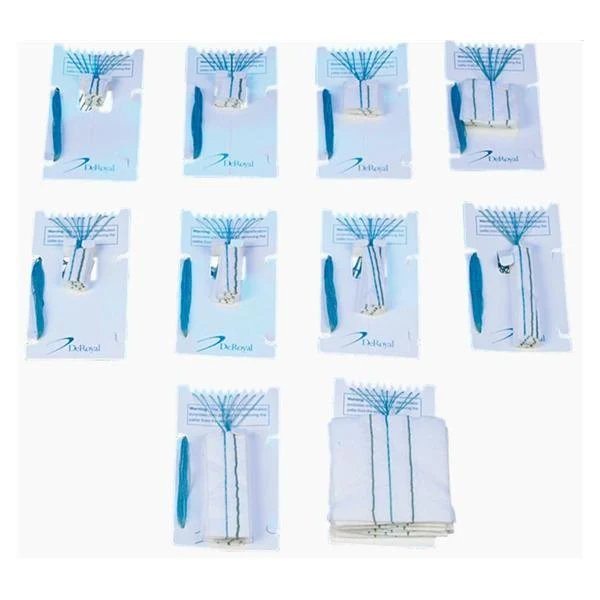 Deroyal - 30-059 - Surgical Neuro Sponge X - Ray Detectable Rayon 1 Inch 10 Count Pack Sterile
