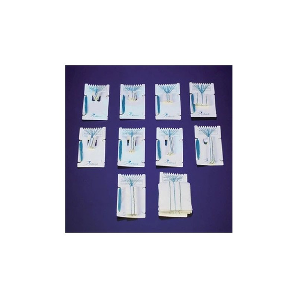 Deroyal - 30-059 - Surgical Neuro Sponge X - Ray Detectable Rayon 1 Inch 10 Count Pack Sterile