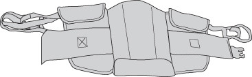 Drive Devilbiss Healthcare - 13263F - Medical Sling 2 Point Large 400 Lbs Weight Capacity