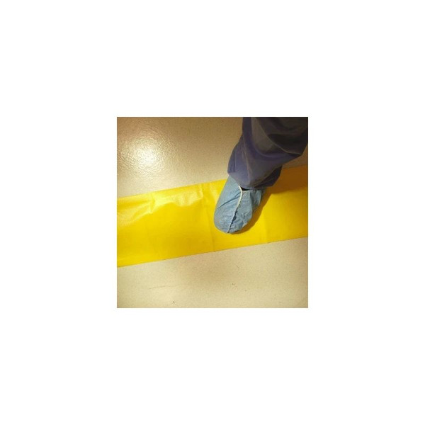 Deroyal - Safe Cord - 71-4311 - Safety Floor Strip Yellow, Adhesive, 9 X 28 Inch, Disposable