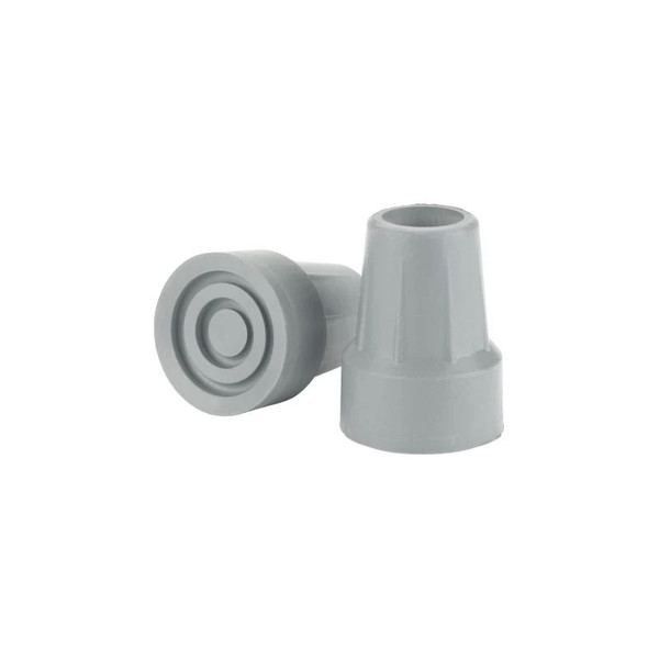 Drive Devilbiss Healthcare - 10439-8 - Medical Replacement Crutch Tip, 7/8", Gray.