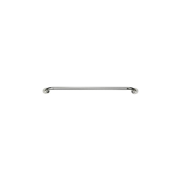 Drive Devilbiss Healthcare - 12132-3 - Medical - Wall Grab Bar Chrome Finish Knurled Steel